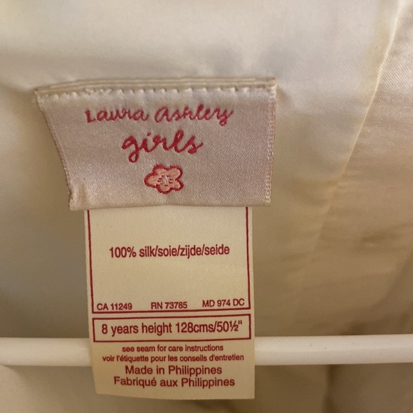 Laura Ashley flower girl/jr. bridesmaid dress. - Picture 3 of 5